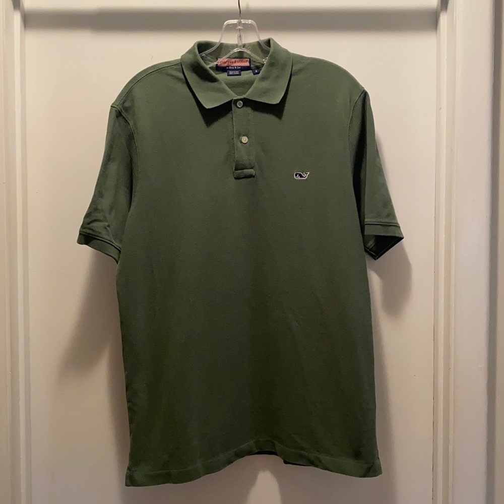 Vineyard Vines Green Polo